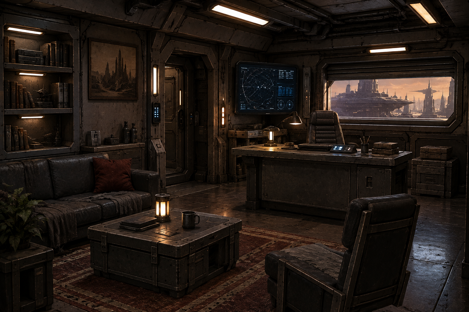 Wayfarer's Promise - Captain's Ready Room