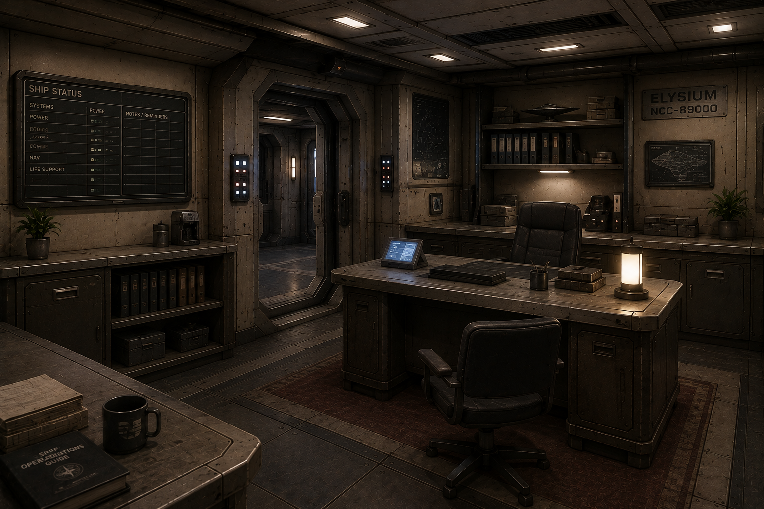 Wayfarer's Promise - Ship's Office
