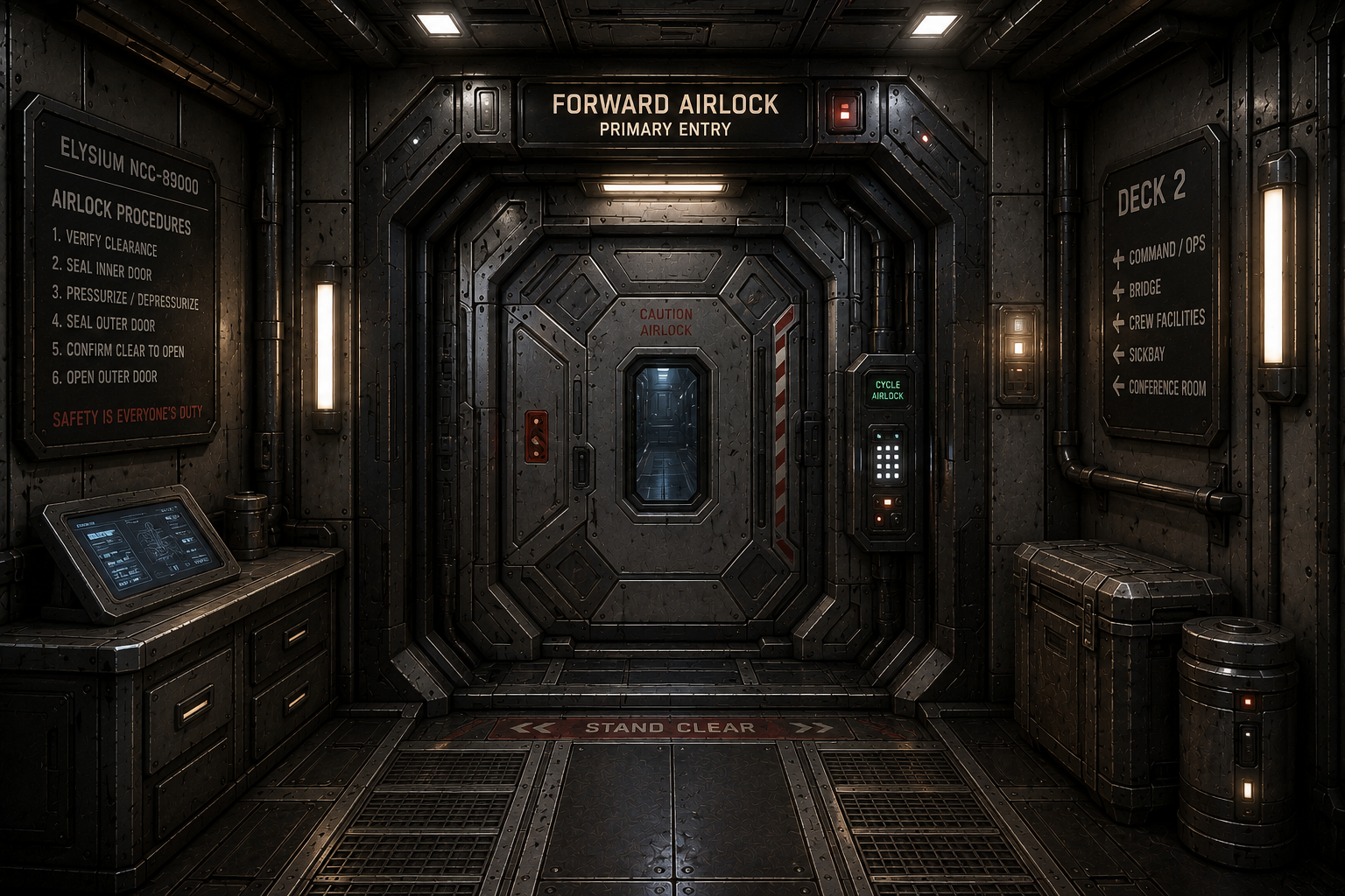 Wayfarer's Promise - Forward Airlock
